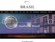 Tablet Screenshot of joalharia-brasil.com